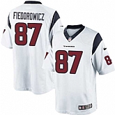 Nike Men & Women & Youth Texans #87 Fiedorowicz White Team Color Game Jersey,baseball caps,new era cap wholesale,wholesale hats